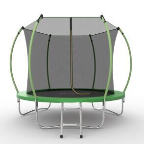 EVO JUMP Internal 8ft (Green) Батут с внутренней сеткой и лестницей, диаметр 8ft (зеленый)